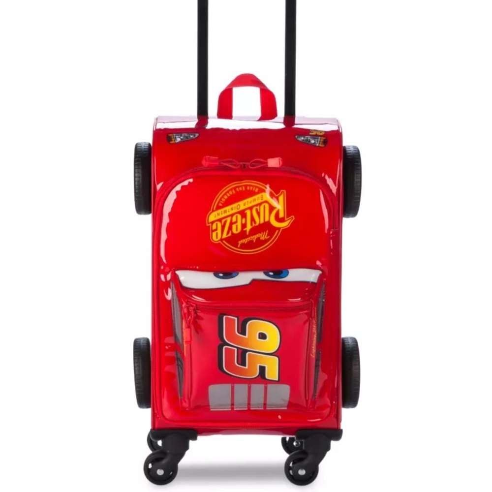 Disney Lightning McQueen Rolling Luggage for Kids